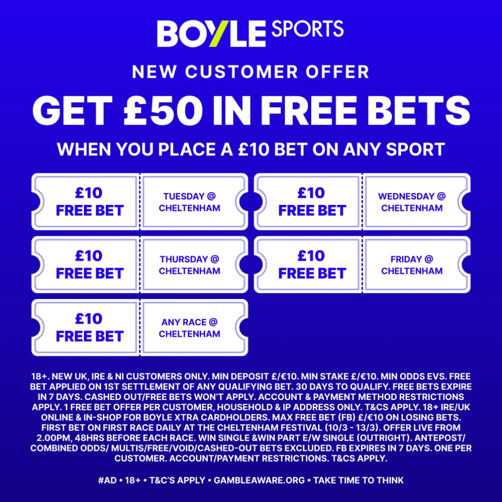 BOYLE Sports Through The Card Offer