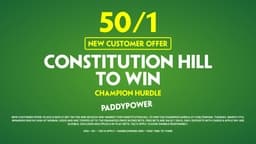 Get 50/1 Constitution Hill! Paddy Power Sign Up Offer For Cheltenham’s Champion Hurdle image