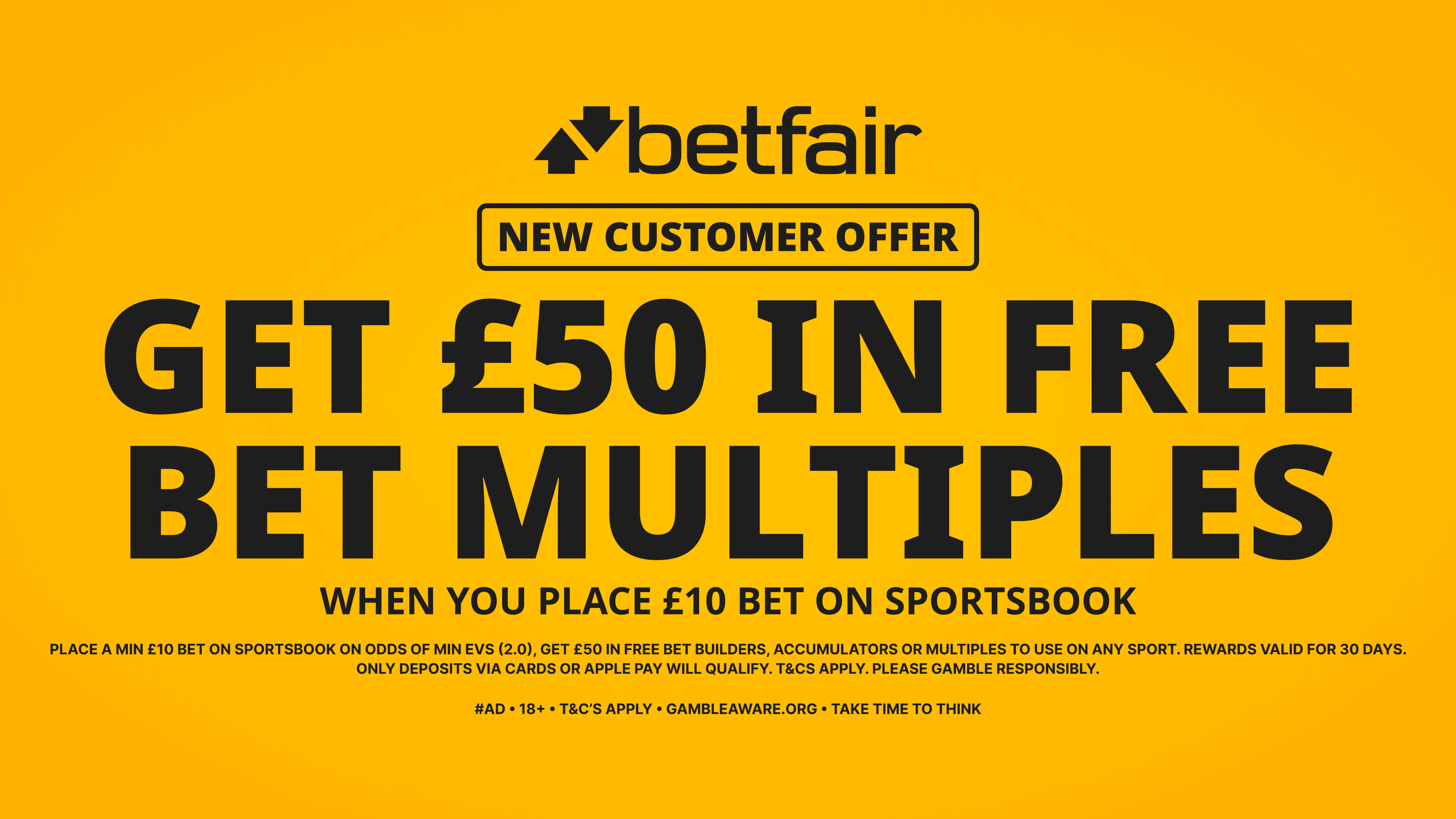 Betfair Sign Up Offer: Get £50 in Free Bets for Cheltenham October Meeting image