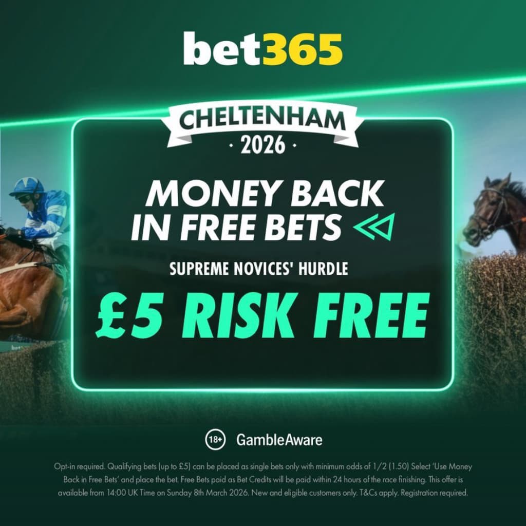 Supreme Novices Risk Free Bet