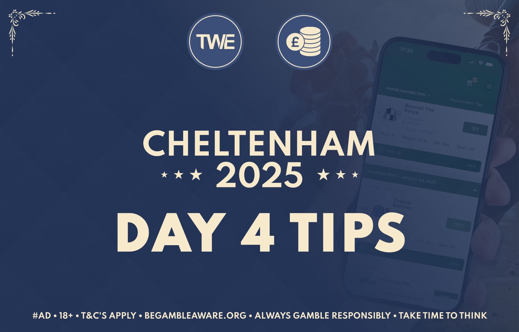 Cheltenham Day 4 Tips: Friday's Tips For 2024 Festival image