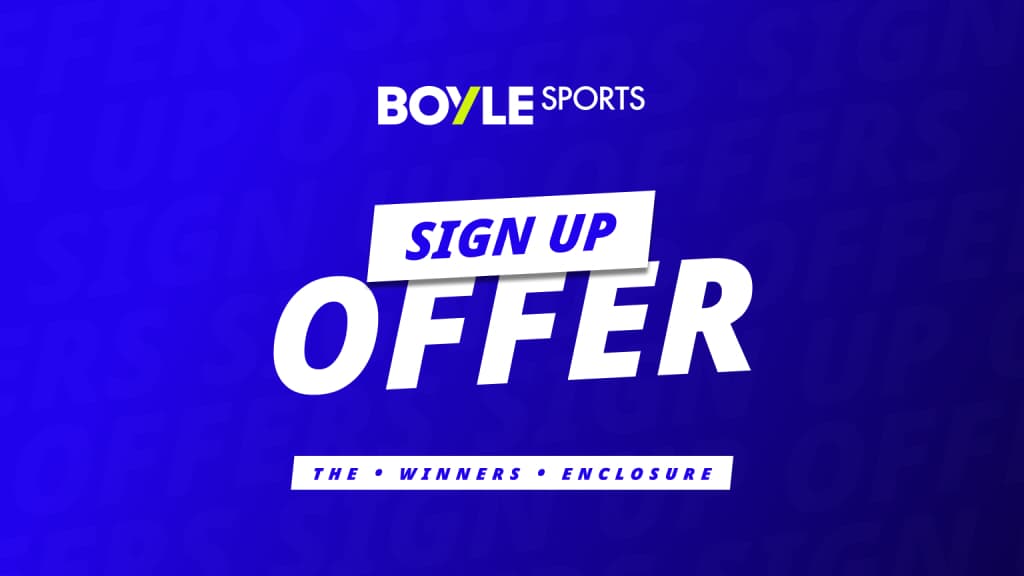 BOYLE Sports Sign Up Offer