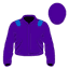Blue Celestial silk