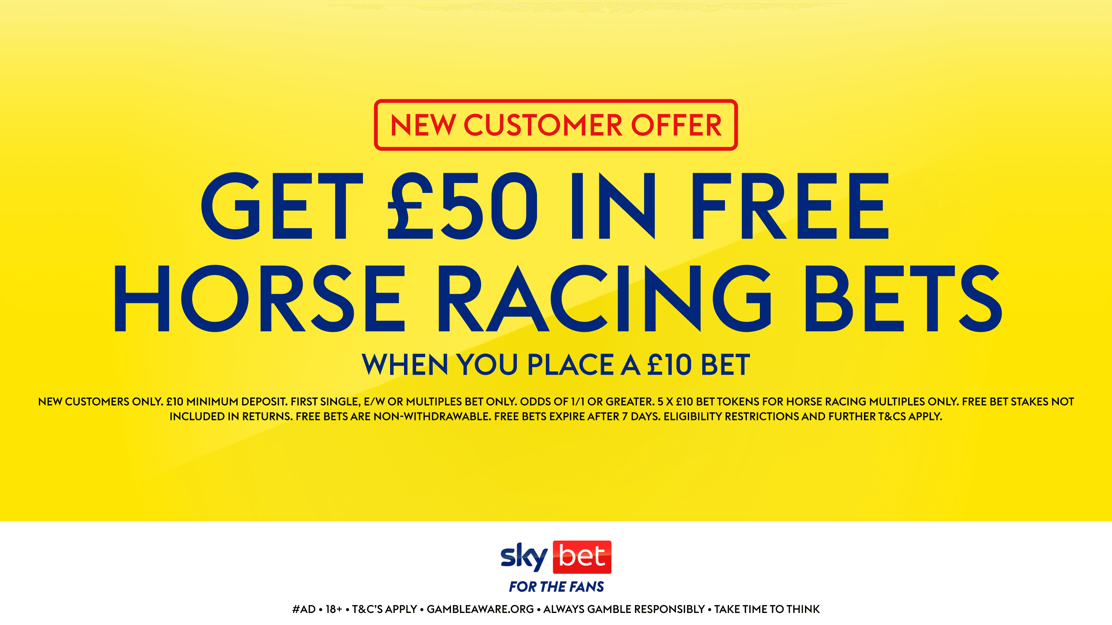 Sky Bet Sign Up Offer - £50 in Free Bets For York's Ebor Festival